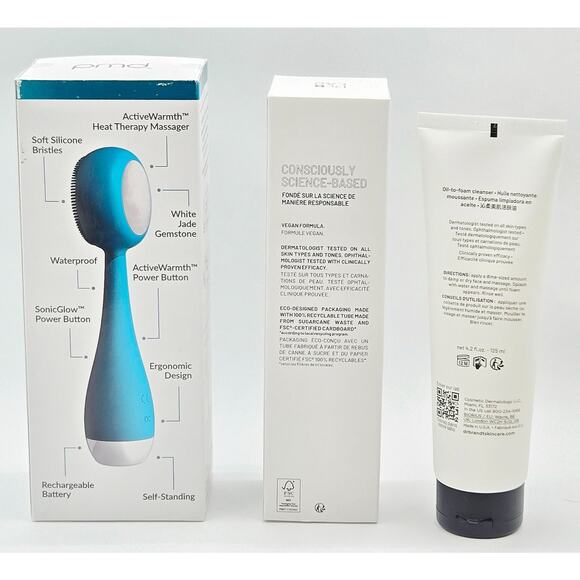 PMD Clean Pro Jade-Smart Facial Cleansing Device NEW in Box - Picture 3 of 5